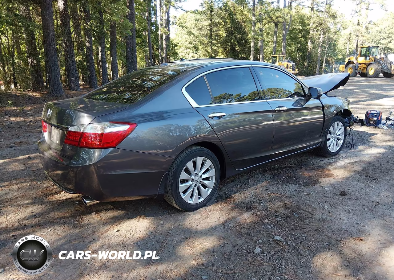 2014 Honda Accord Ex-L V-6 VIN:1HGCR3F85EA038537 - 4