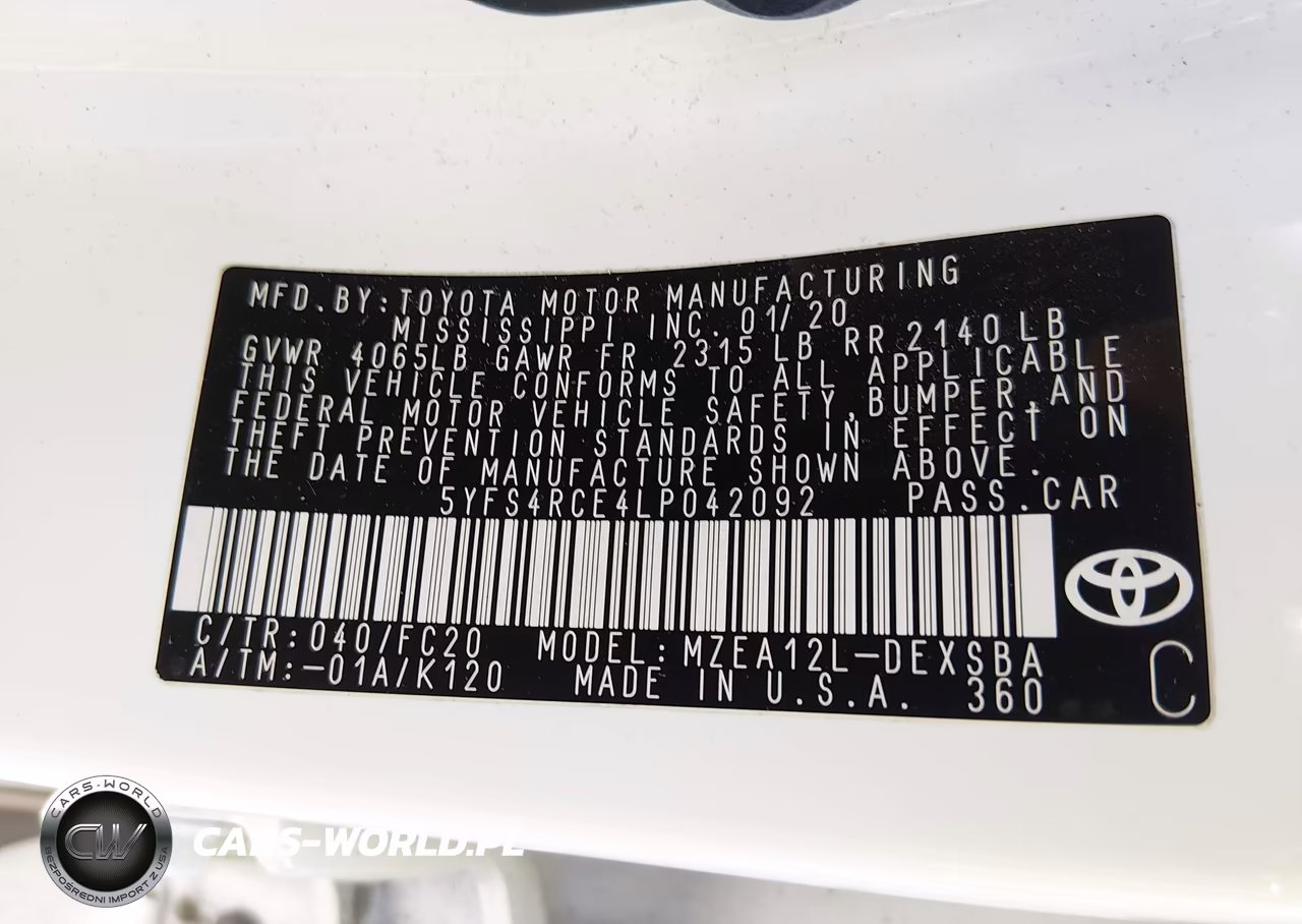 2020 Toyota Corolla Se VIN:5YFS4RCE4LP042092 - 9