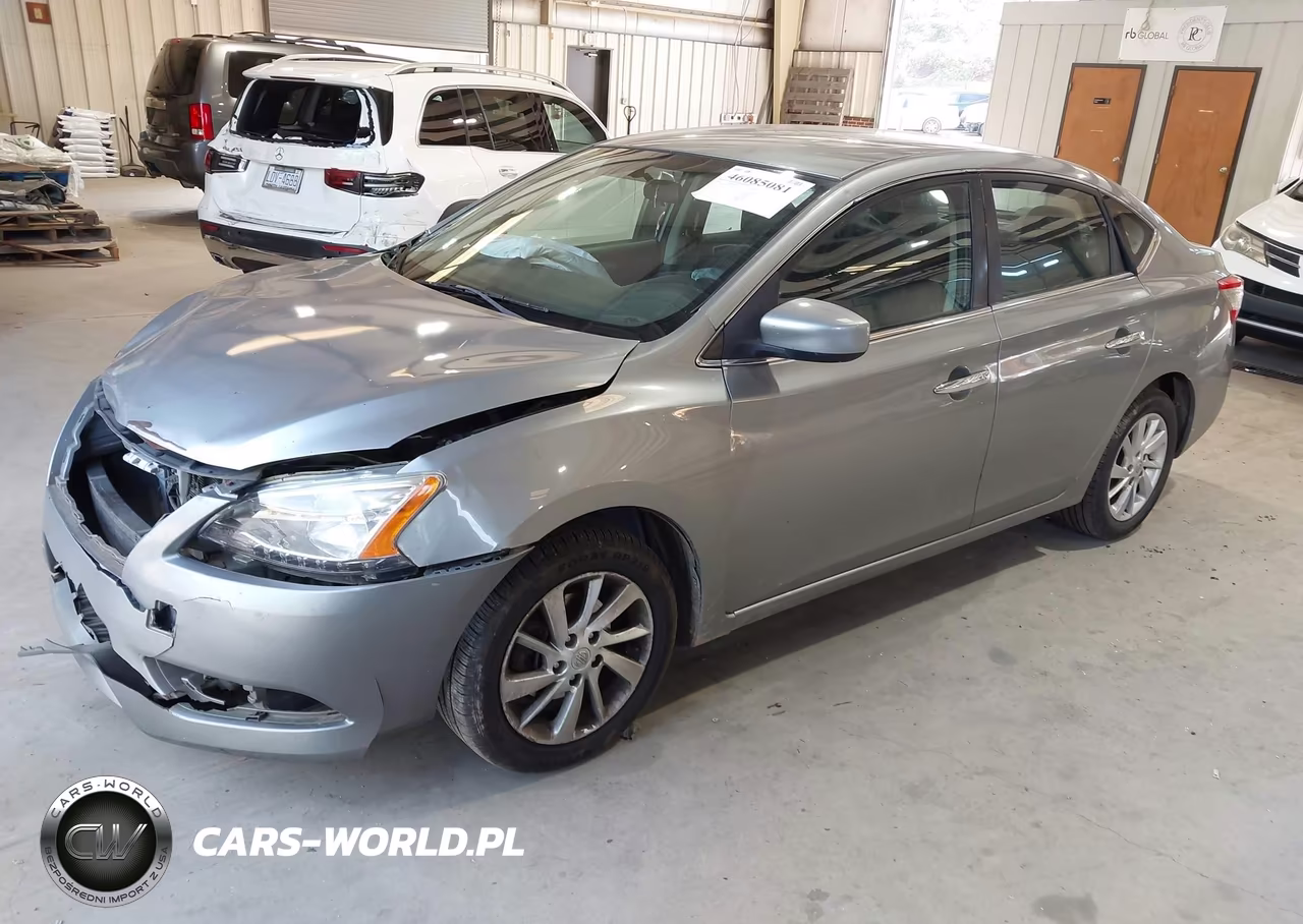 2014 Nissan Sentra Sv VIN:3N1AB7AP1EY224798 - 2