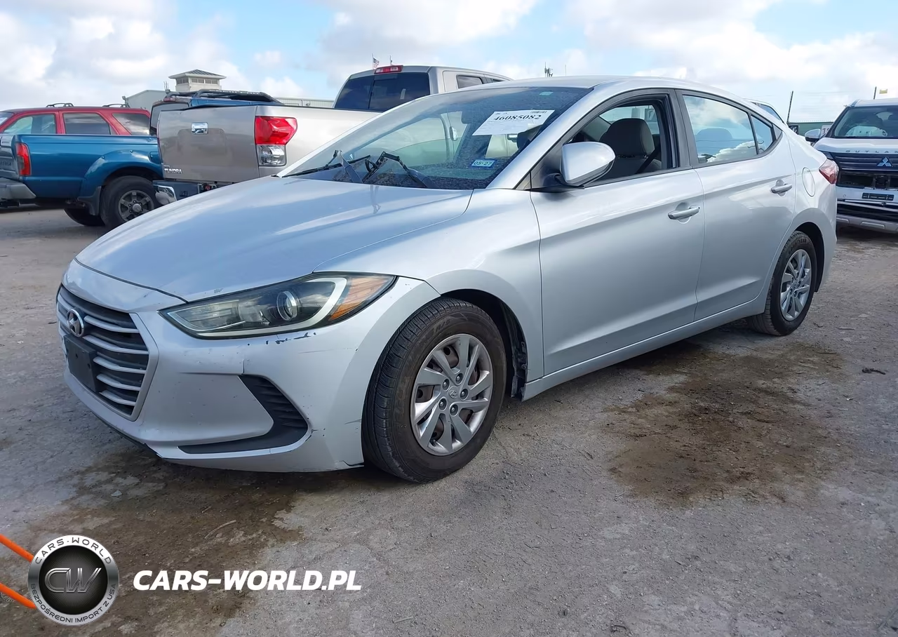 2018 Hyundai Elantra Se VIN:KMHD74LF9JU580472 - 2