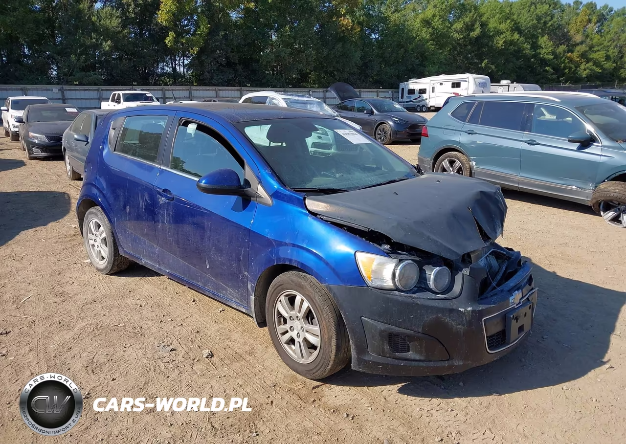 2013 Chevrolet Sonic Lt Auto VIN:1G1JC6SB0D4110972 - 1