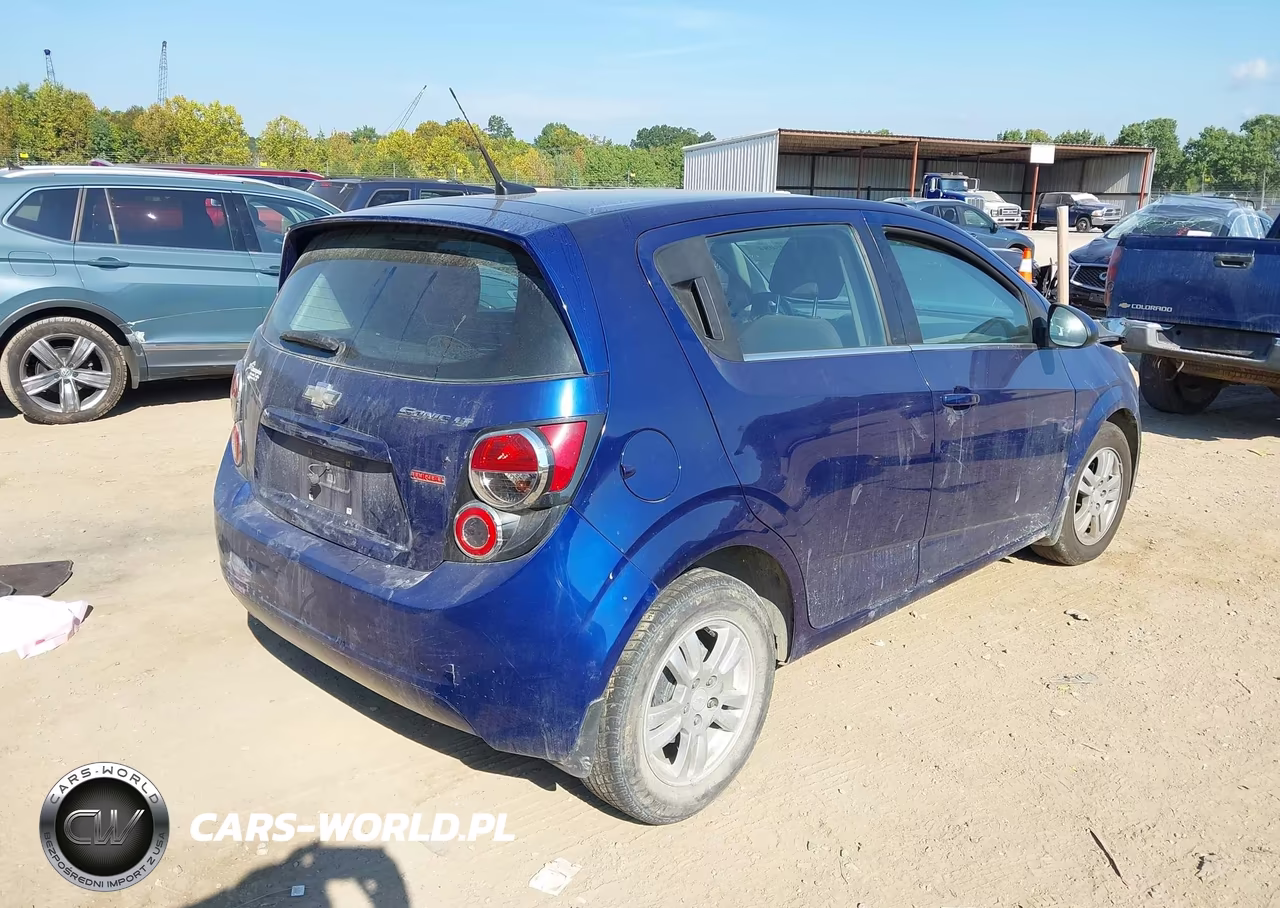 2013 Chevrolet Sonic Lt Auto VIN:1G1JC6SB0D4110972 - 4