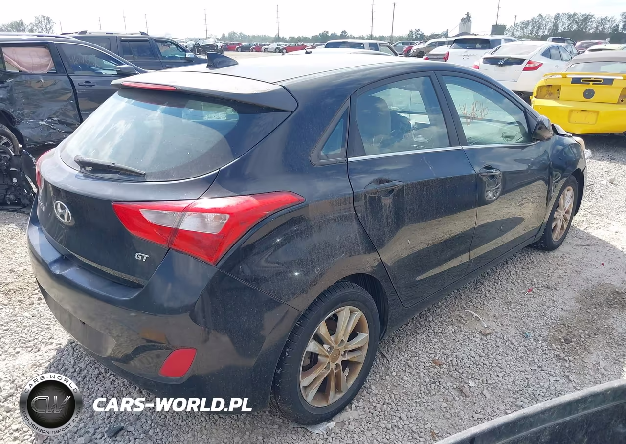 2013 Hyundai Elantra Gt VIN:KMHD35LE4DU057583 - 4
