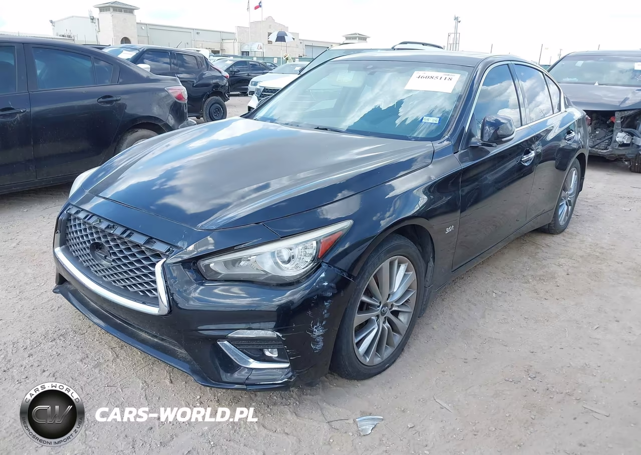 2018 Infiniti Q50 3.0T Luxe VIN:JN1EV7AR8JM436914 - 2
