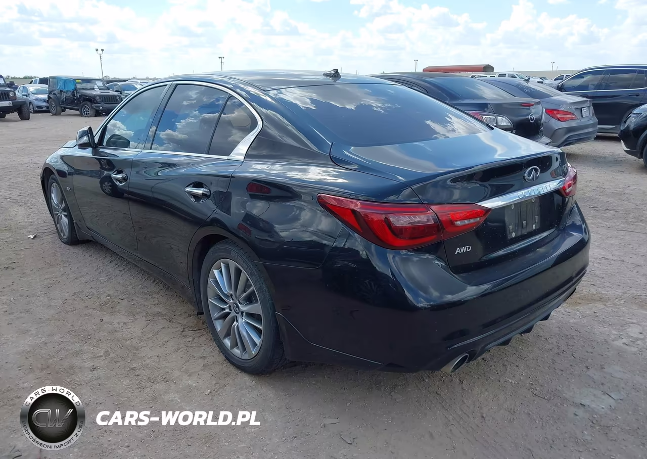 2018 Infiniti Q50 3.0T Luxe VIN:JN1EV7AR8JM436914 - 3