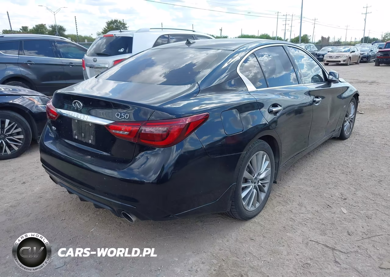 2018 Infiniti Q50 3.0T Luxe VIN:JN1EV7AR8JM436914 - 4