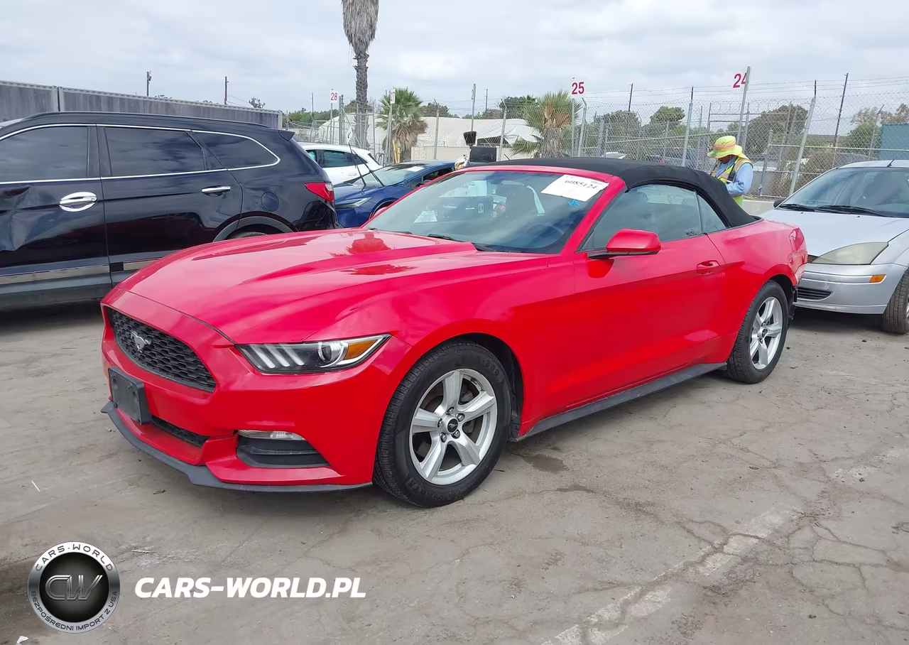 2016 Ford Mustang V6 VIN:1FATP8EMXG5291905 - 2
