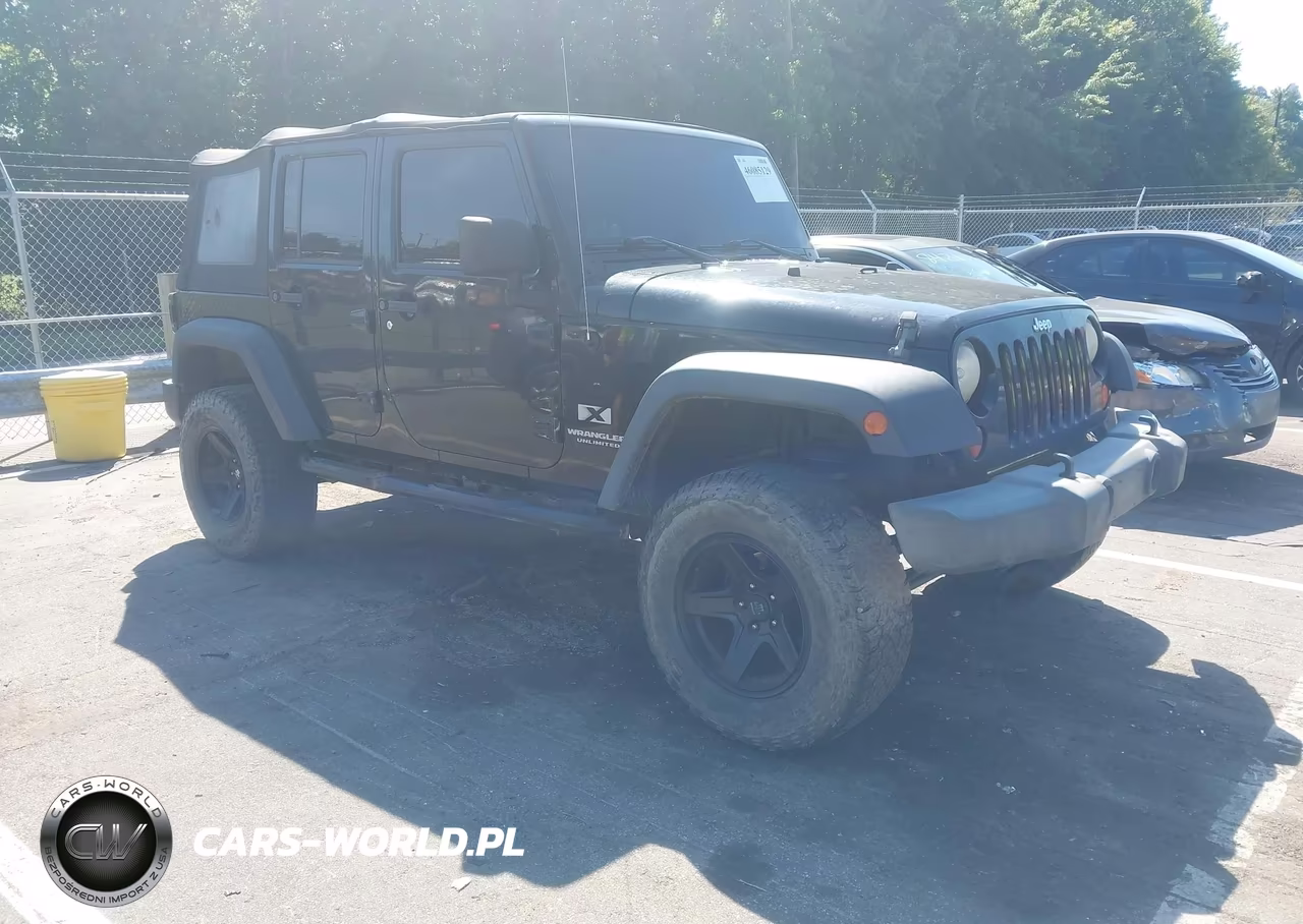 2007 Jeep Wrangler Unlimited X VIN:1J8GA39177L163027 - 1