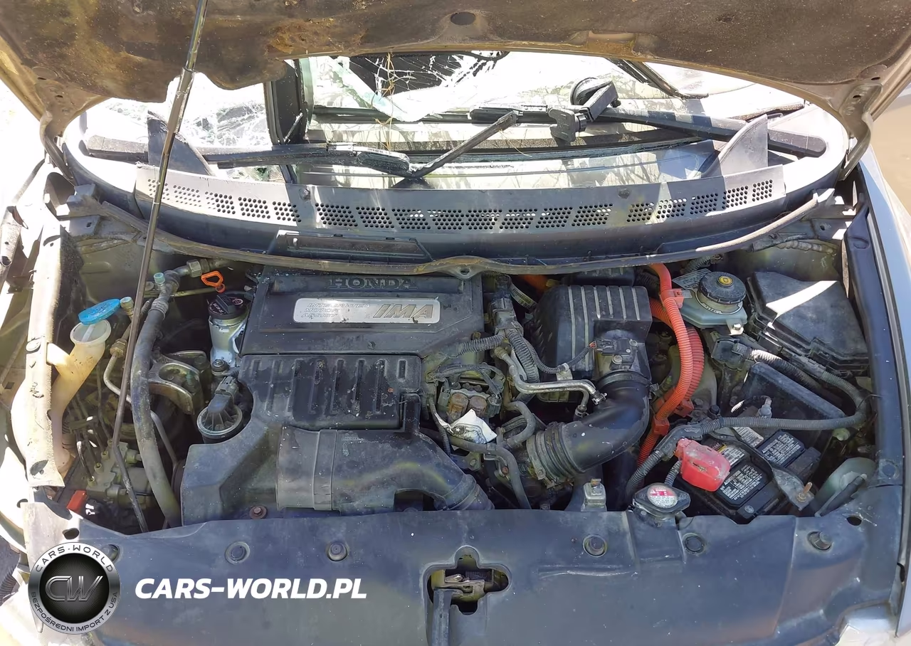 2007 Honda Civic Hybrid VIN:JHMFA362X7S010758 - 10