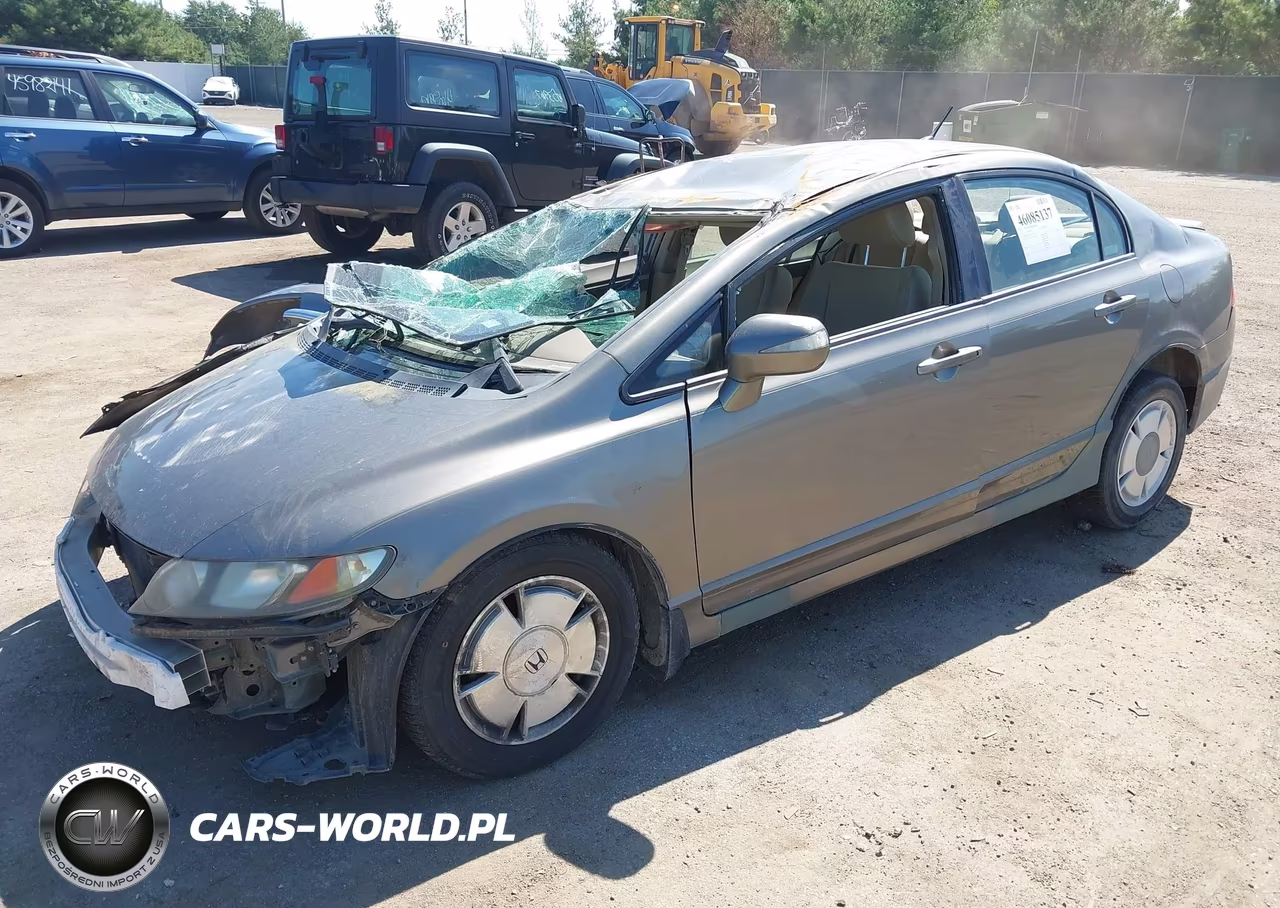 2007 Honda Civic Hybrid VIN:JHMFA362X7S010758 - 2