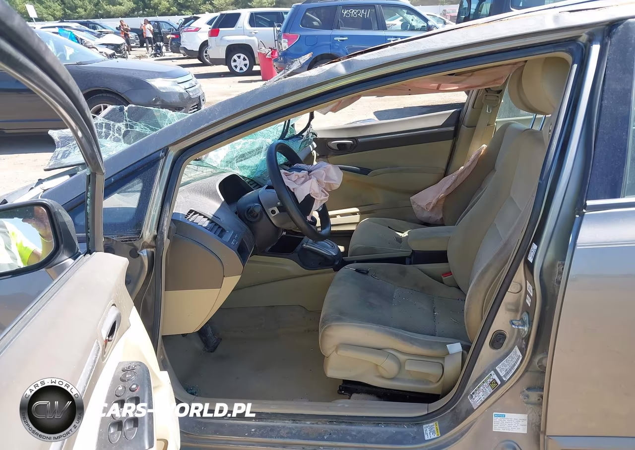 2007 Honda Civic Hybrid VIN:JHMFA362X7S010758 - 5
