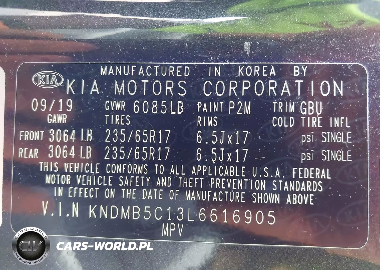 2020 Kia Sedona Lx VIN:KNDMB5C13L6616905 - 9