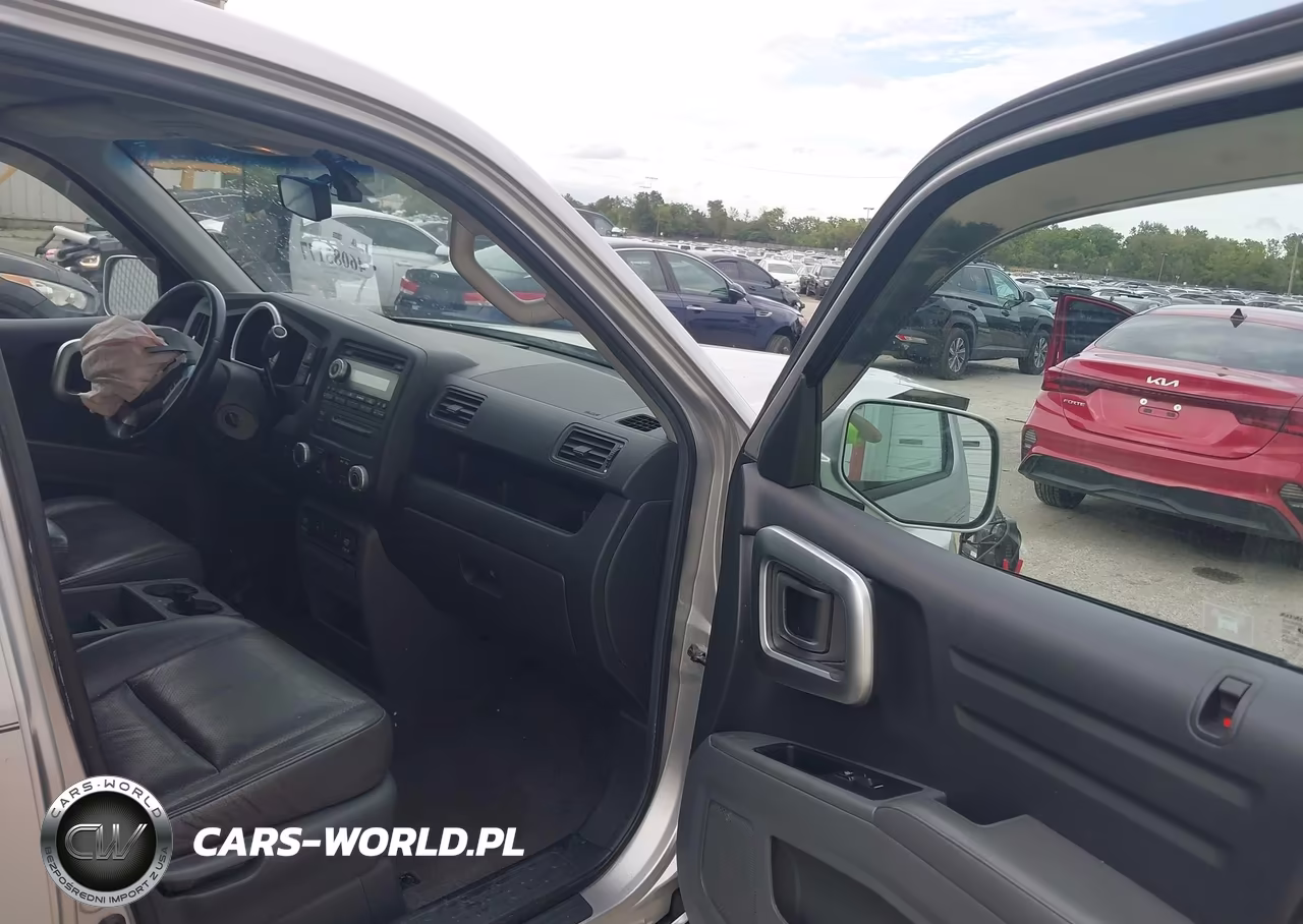 2007 Honda Ridgeline Rtl VIN:2HJYK16517H531280 - 5