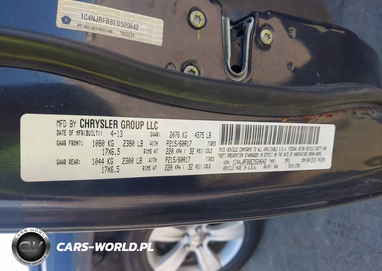 2014 Jeep Patriot Latitude VIN:1C4NJRFB8ED520642 - 9