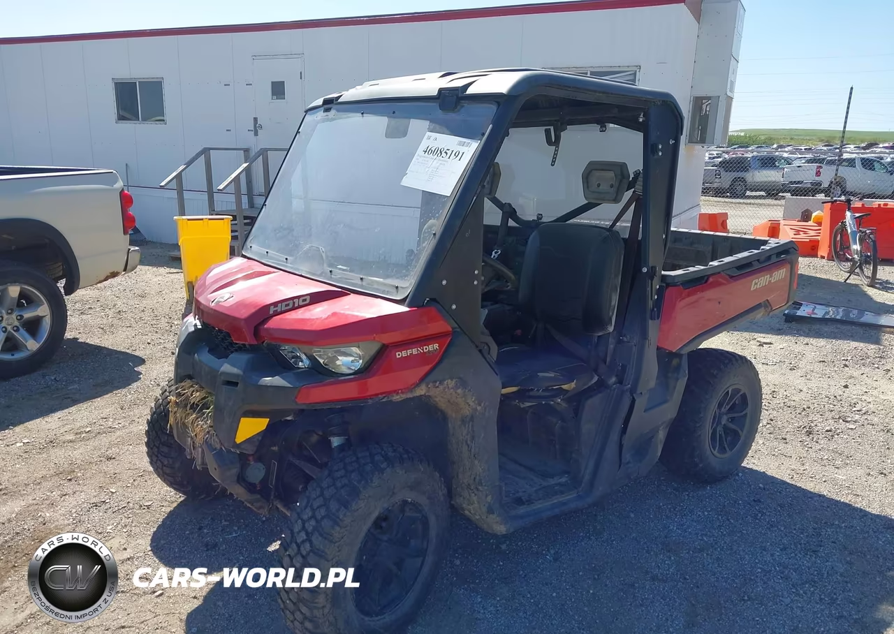 2016 Can-Am Defender Xt Hd10 VIN:3JBUKAP48GK000239 - 2