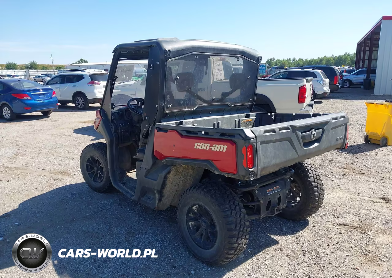 2016 Can-Am Defender Xt Hd10 VIN:3JBUKAP48GK000239 - 3
