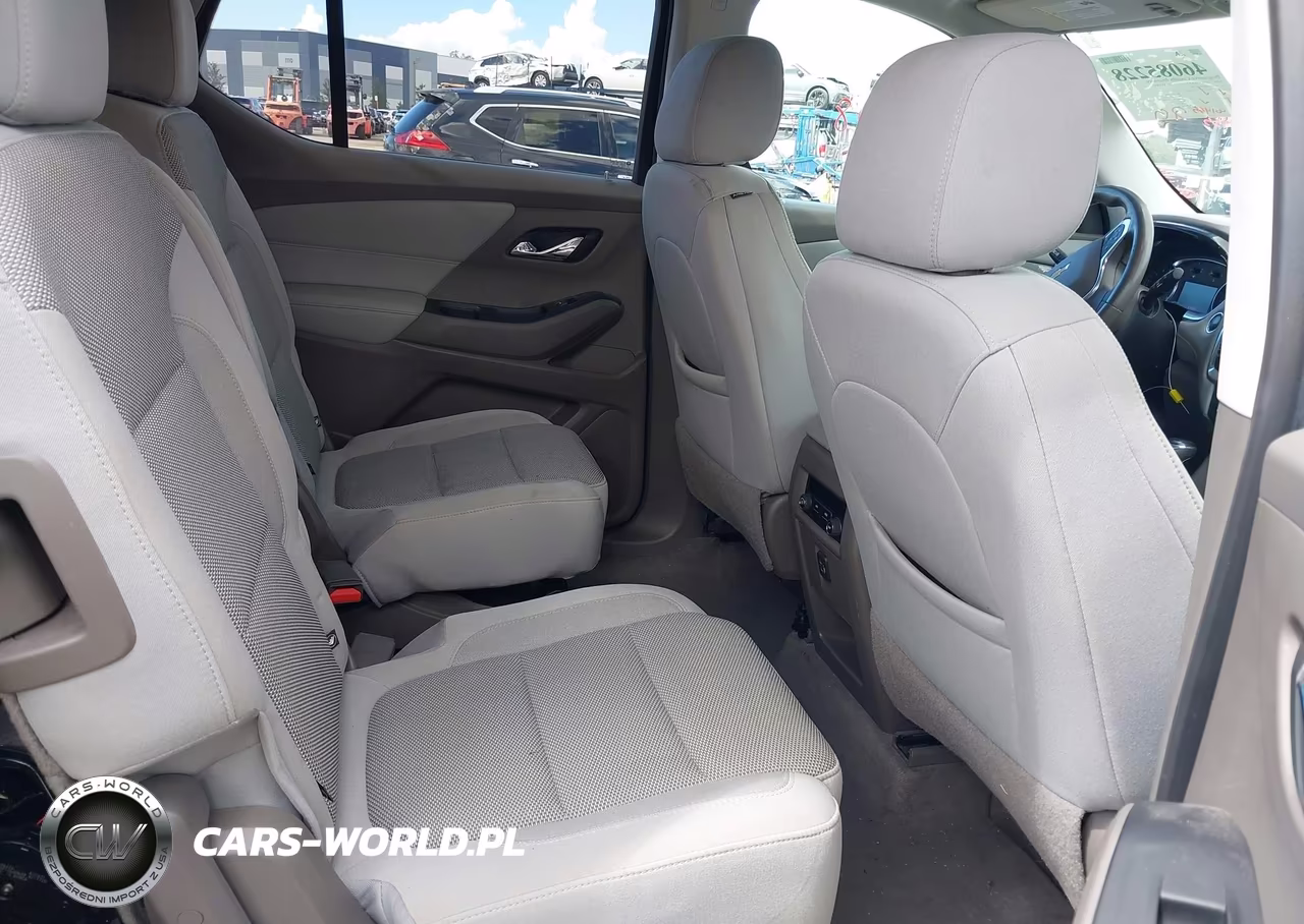 2020 Chevrolet Traverse Fwd Lt Cloth VIN:1GNERGKWXLJ327291 - 8