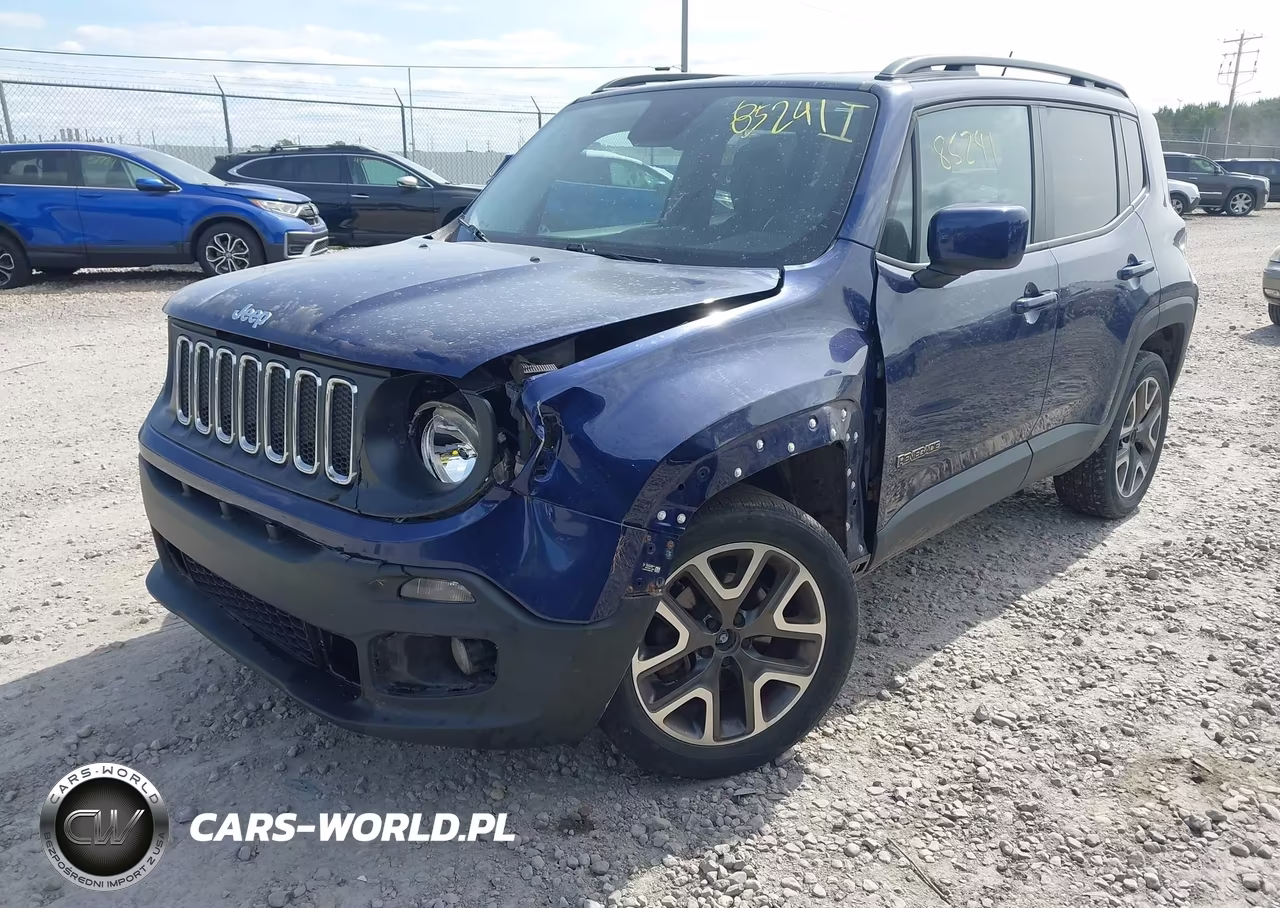 2016 Jeep Renegade Latitude VIN:ZACCJBBT7GPD40277 - 2
