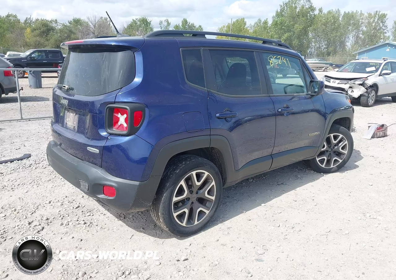 2016 Jeep Renegade Latitude VIN:ZACCJBBT7GPD40277 - 4
