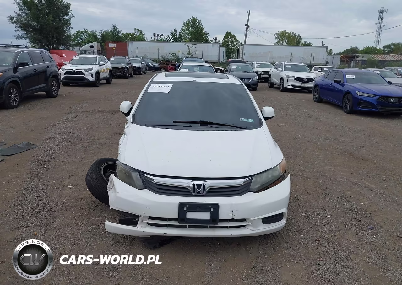 2012 Honda Civic Ex VIN:2HGFB2F86CH315867 - 11