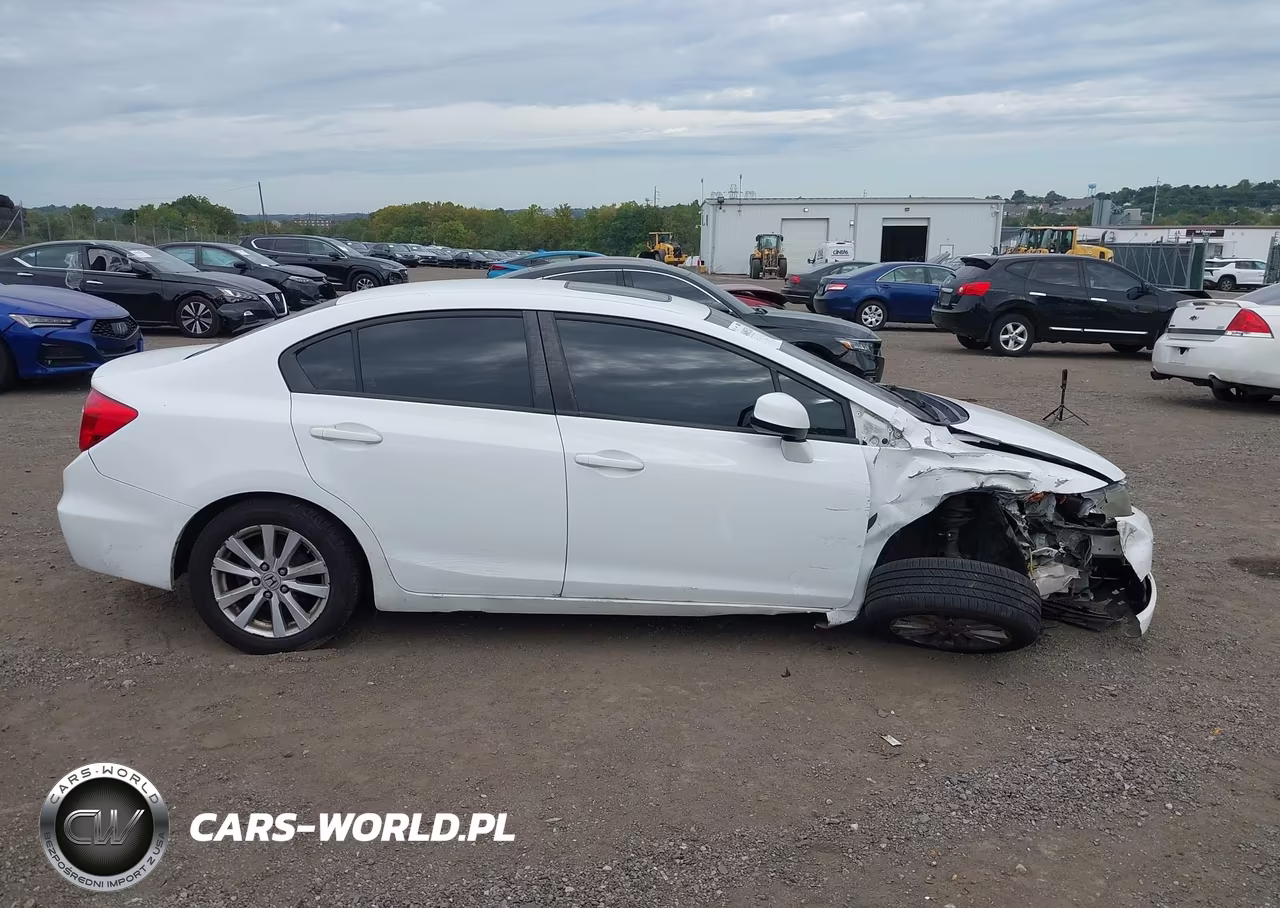 2012 Honda Civic Ex VIN:2HGFB2F86CH315867 - 12