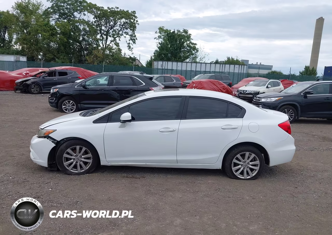 2012 Honda Civic Ex VIN:2HGFB2F86CH315867 - 13