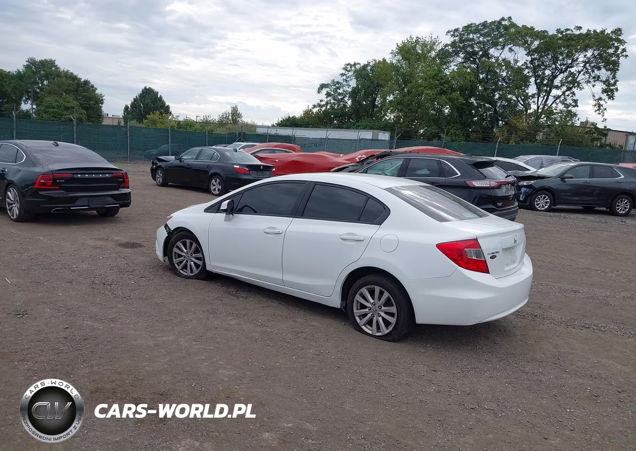 2012 Honda Civic Ex VIN:2HGFB2F86CH315867 - 3