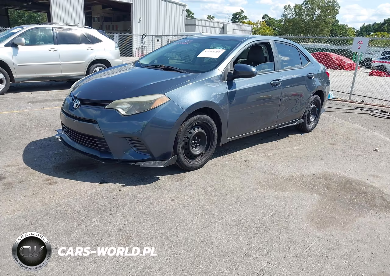 2016 Toyota Corolla Le VIN:2T1BURHEXGC646499 - 2