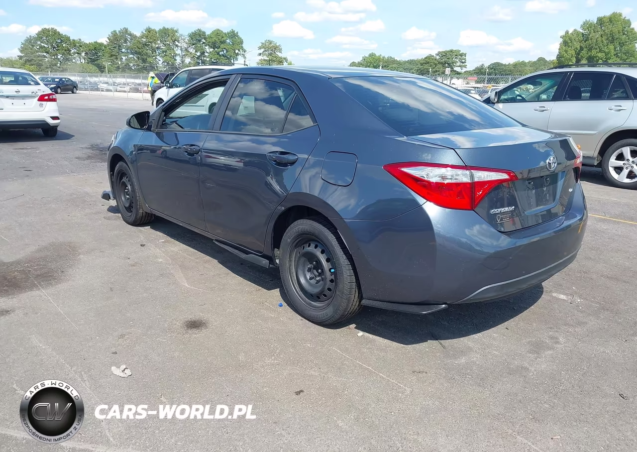 2016 Toyota Corolla Le VIN:2T1BURHEXGC646499 - 3