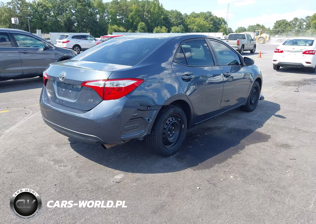 2016 Toyota Corolla Le VIN:2T1BURHEXGC646499 - 4
