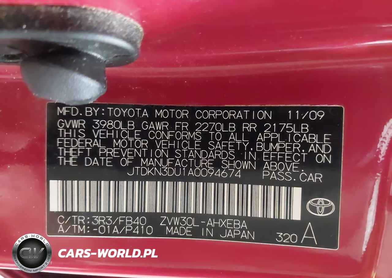 2010 Toyota Prius Ii VIN:JTDKN3DU1A0094674 - 9