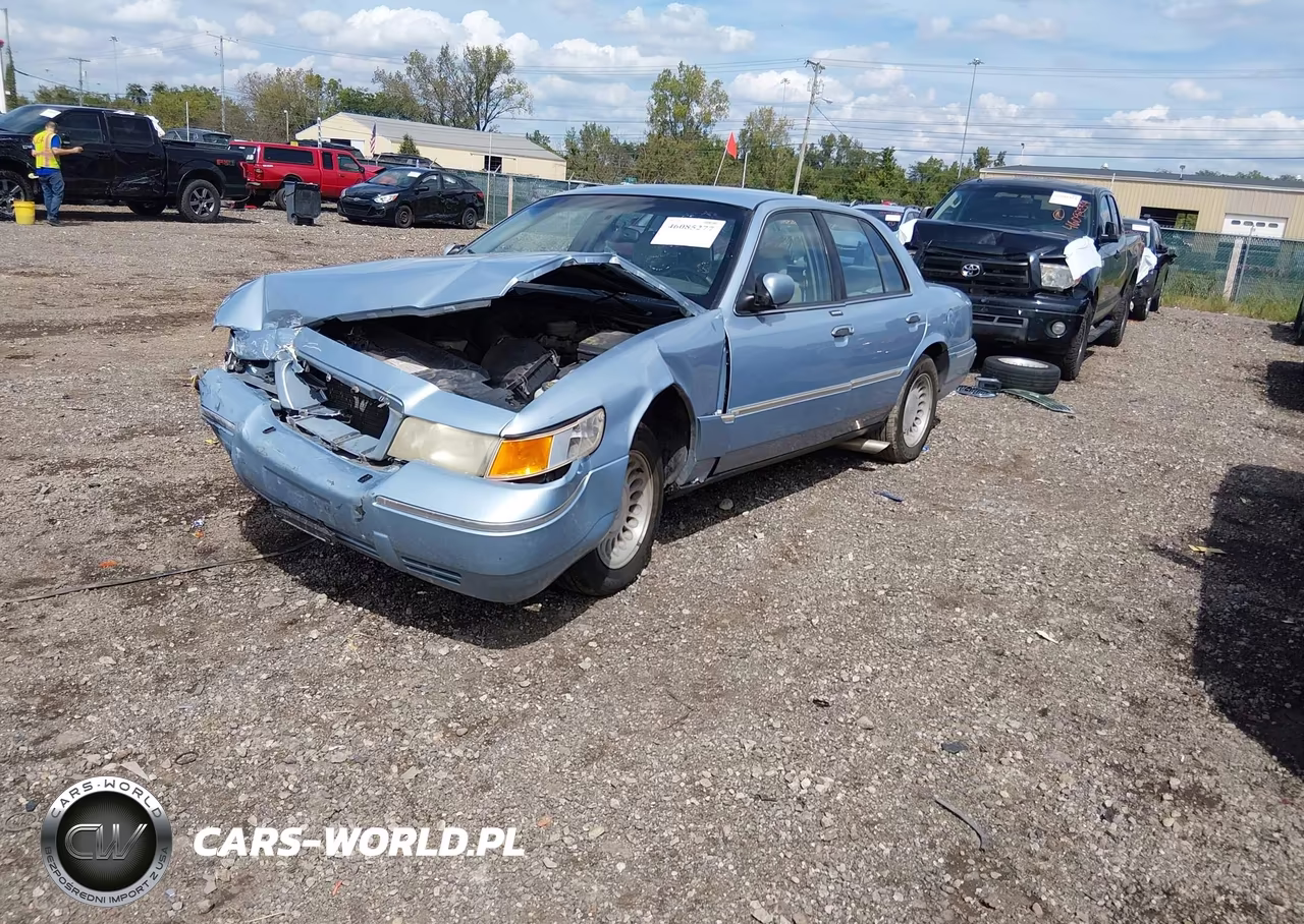 2001 Mercury Grand Marquis Ls VIN:2MEFM75W81X688402 - 2