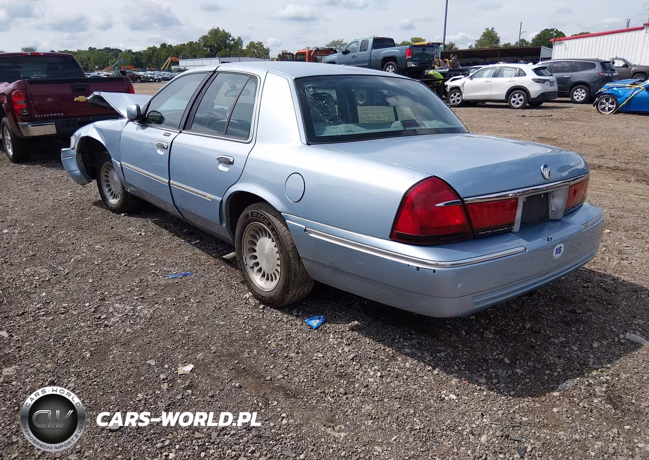 2001 Mercury Grand Marquis Ls VIN:2MEFM75W81X688402 - 3