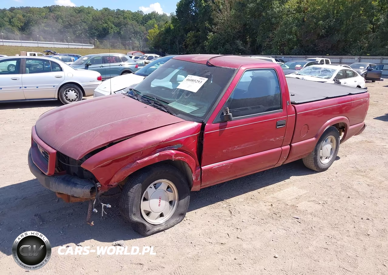 2001 GMC Sonoma Sl VIN:1GTCS14501K149968 - 2