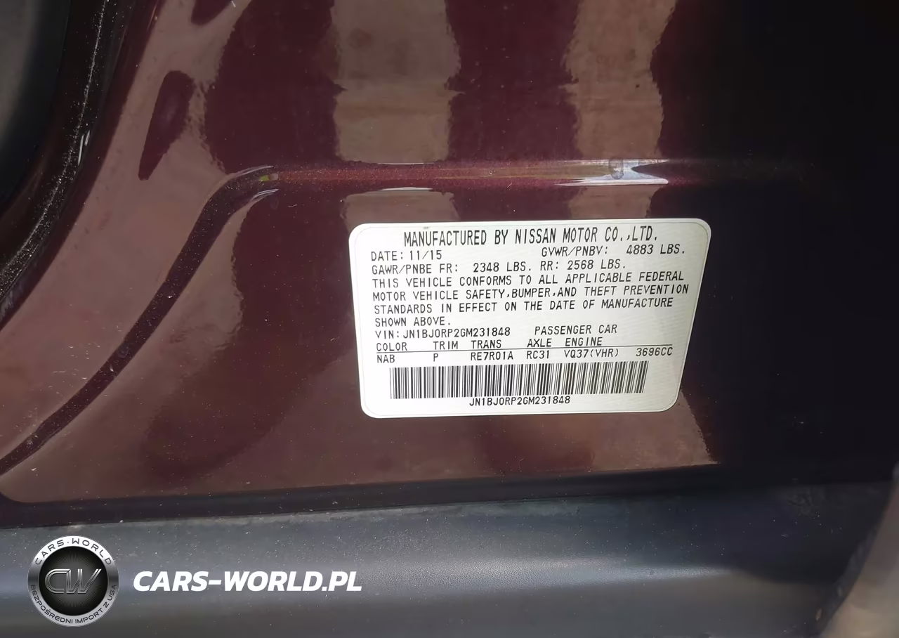 2016 Infiniti Qx50 VIN:JN1BJ0RP2GM231848 - 9