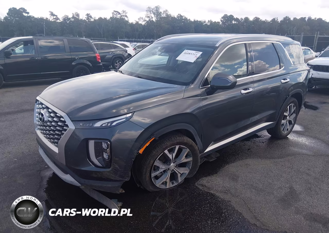 2022 Hyundai Palisade Sel VIN:KM8R44HE9NU448378 - 2