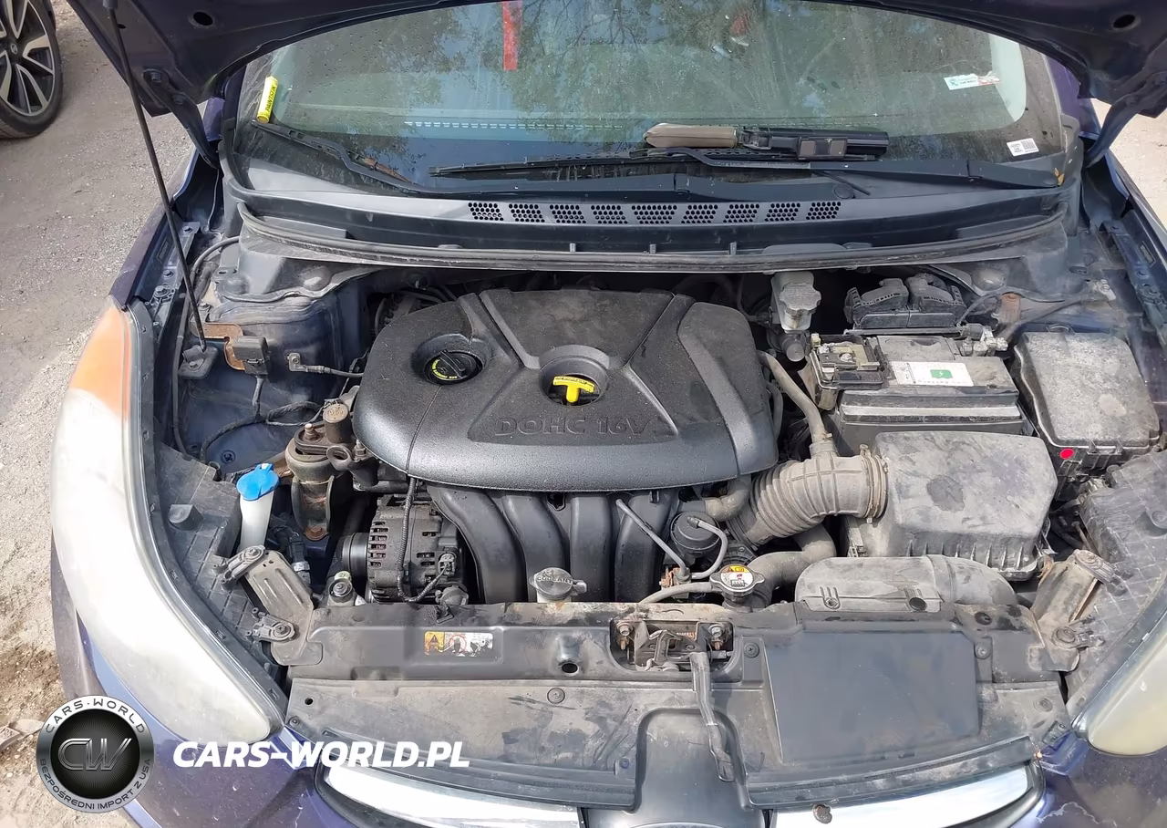 2013 Hyundai Elantra Gls VIN:5NPDH4AE0DH404419 - 10