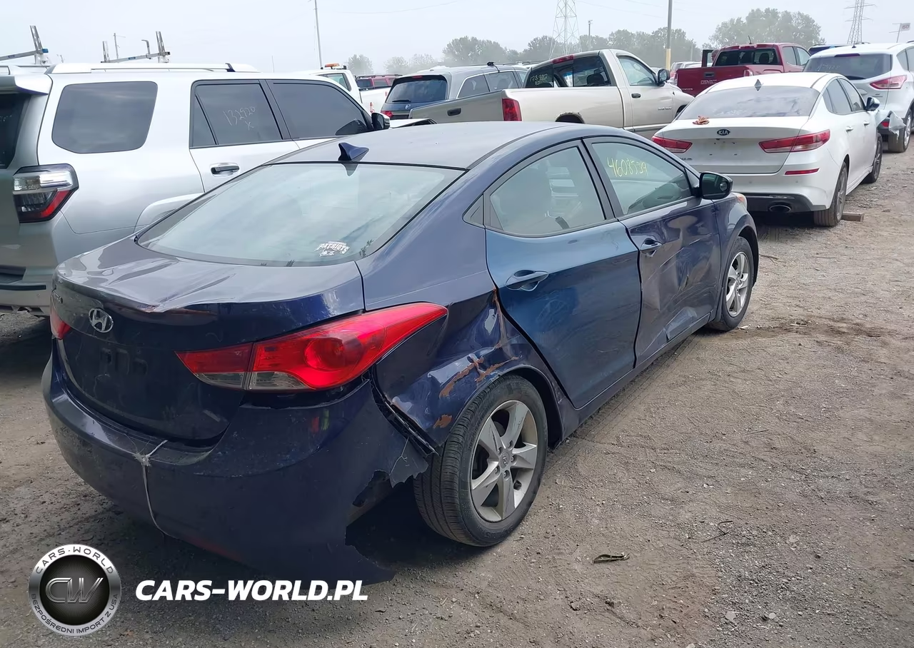 2013 Hyundai Elantra Gls VIN:5NPDH4AE0DH404419 - 6