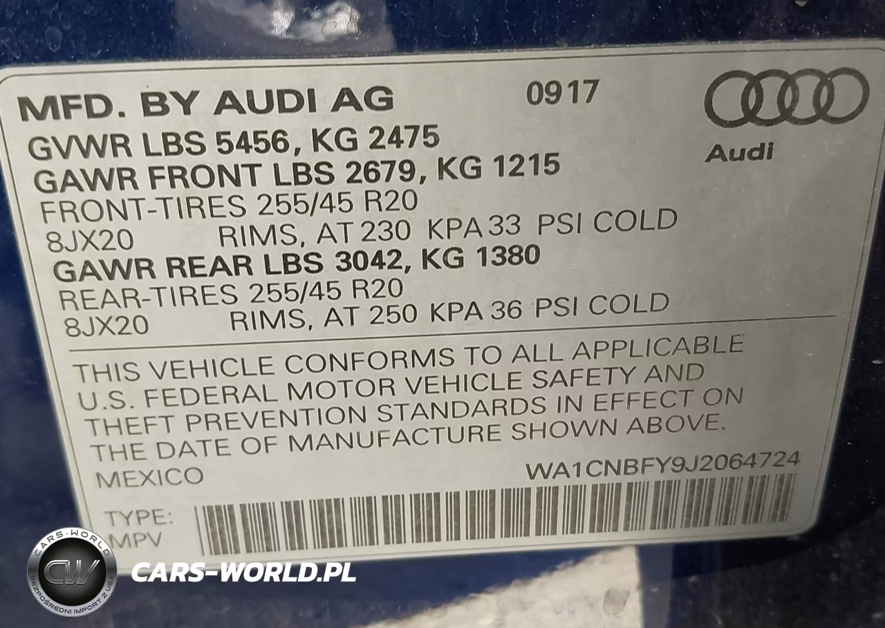 2018 Audi Q5 2.0T Premium-2.0T Tech Premium VIN:WA1CNBFY9J2064724 - 9