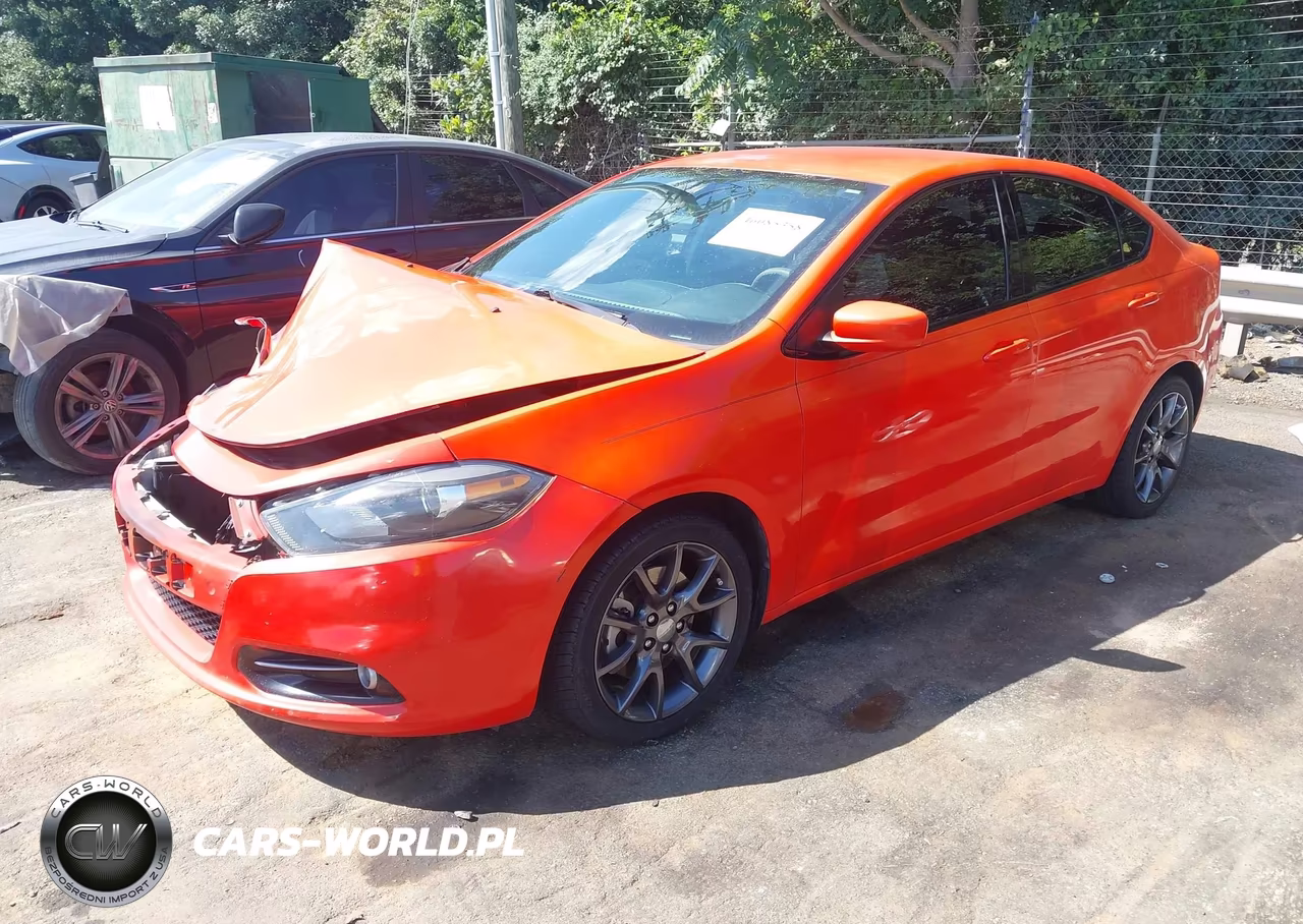 2016 Dodge Dart Sxt VIN:1C3CDFBB0GD749861 - 2