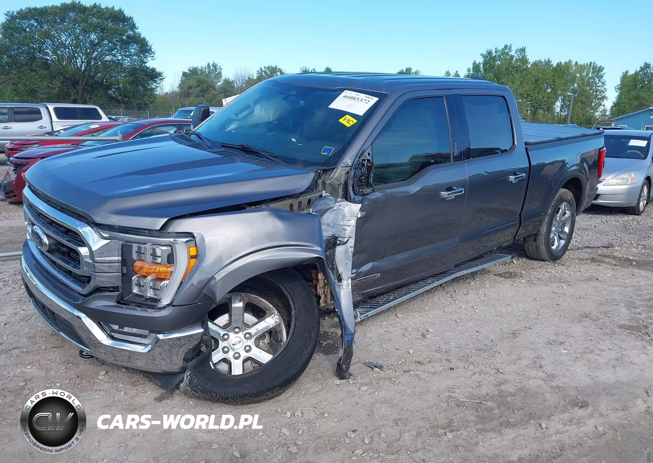 2022 Ford F-150 Xlt VIN:1FTFW1ED7NFA09163 - 2