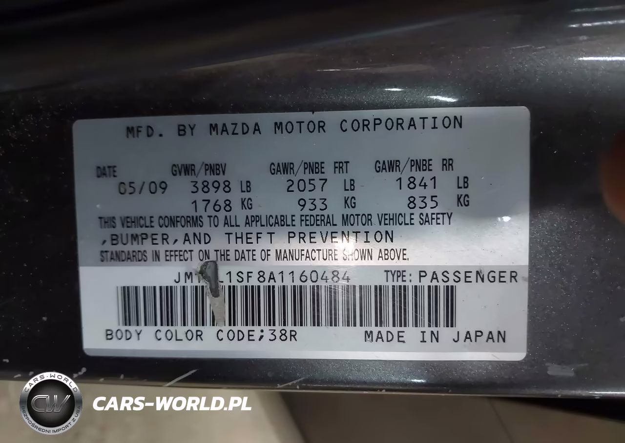 2010 Mazda Mazda3 I Touring VIN:JM1BL1SF8A1160484 - 9