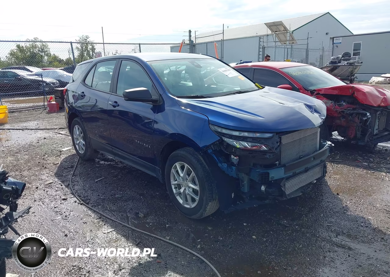 2022 Chevrolet Equinox Fwd Ls VIN:3GNAXHEV4NS247810 - 1