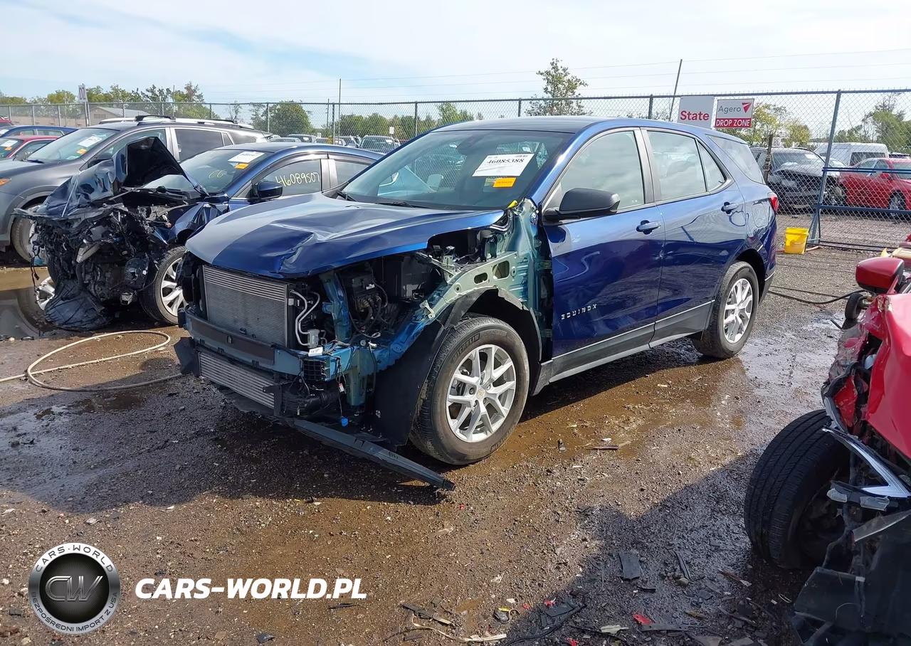 2022 Chevrolet Equinox Fwd Ls VIN:3GNAXHEV4NS247810 - 2