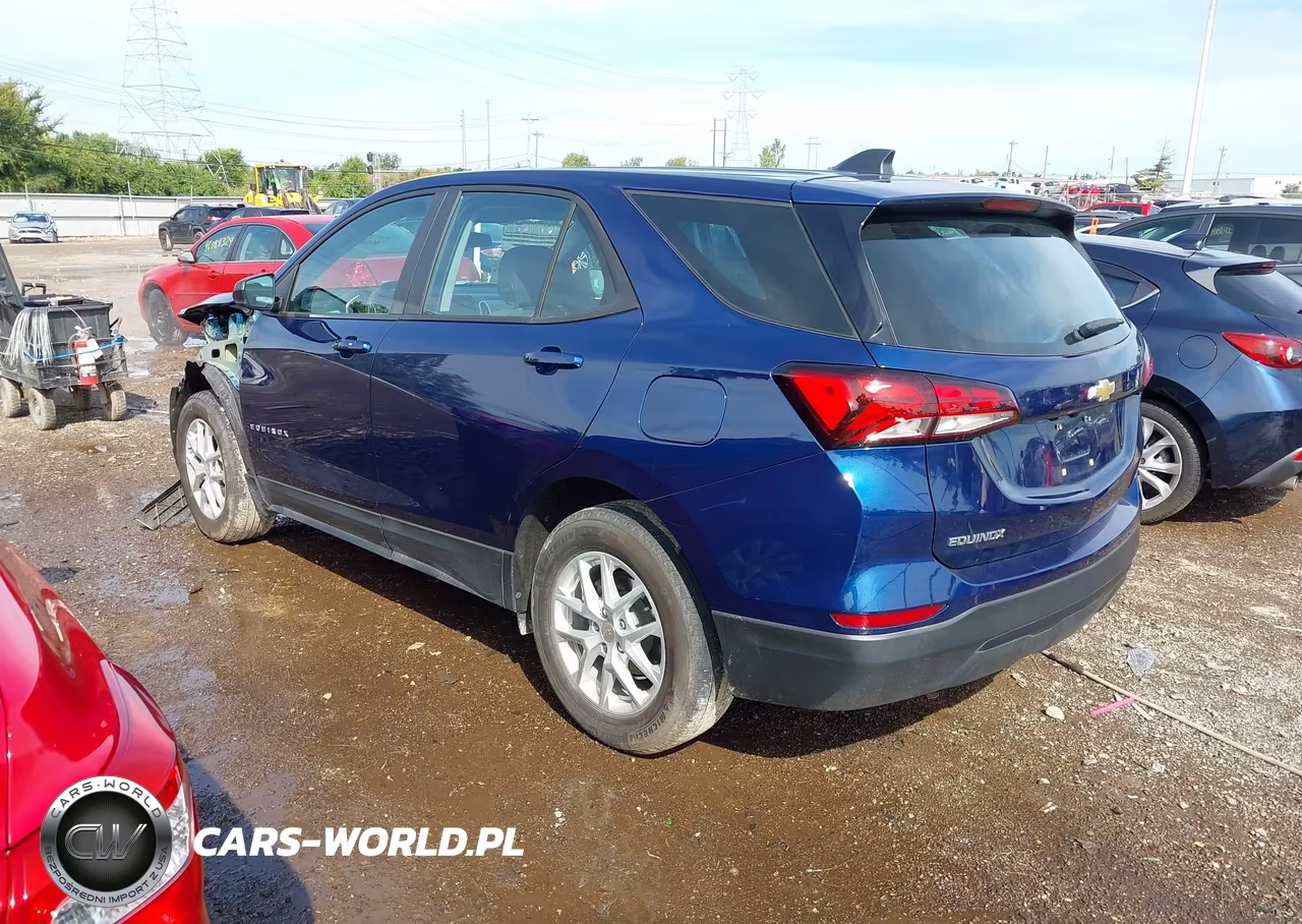 2022 Chevrolet Equinox Fwd Ls VIN:3GNAXHEV4NS247810 - 3