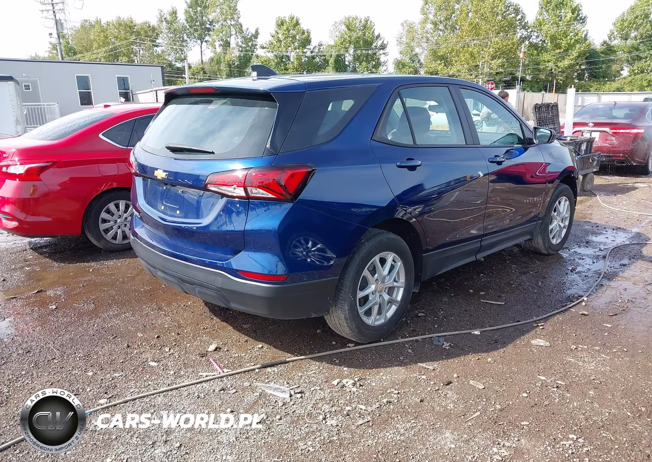 2022 Chevrolet Equinox Fwd Ls VIN:3GNAXHEV4NS247810 - 4