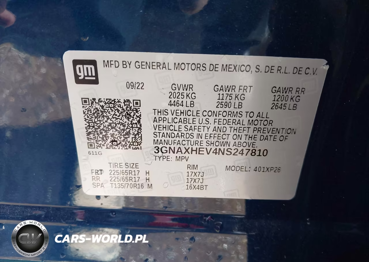 2022 Chevrolet Equinox Fwd Ls VIN:3GNAXHEV4NS247810 - 9