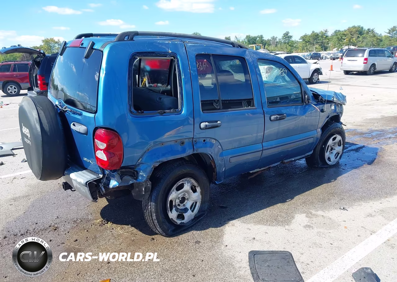 2005 Jeep Liberty Sport VIN:1J4GK48K15W660634 - 4