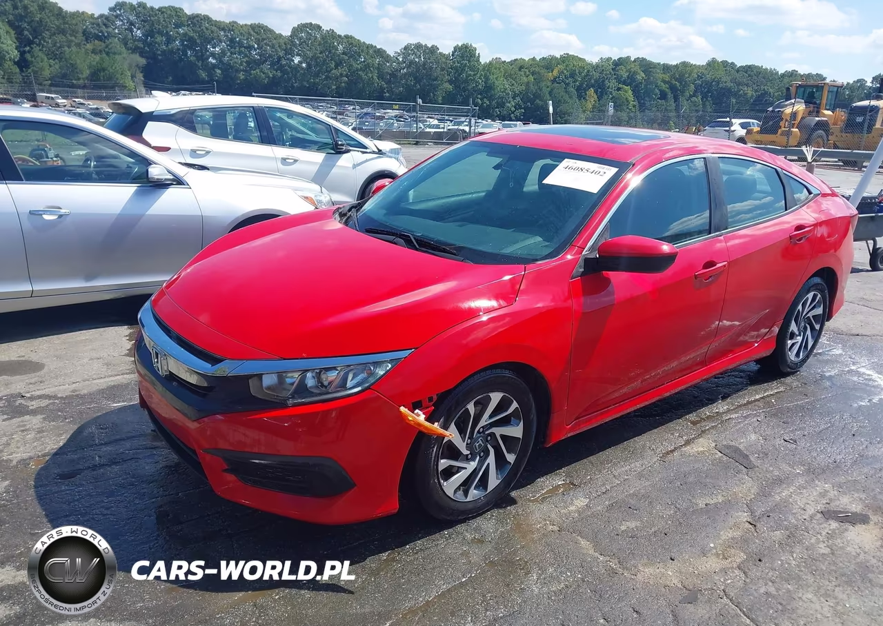 2016 Honda Civic Ex VIN:2HGFC2F78GH527566 - 2