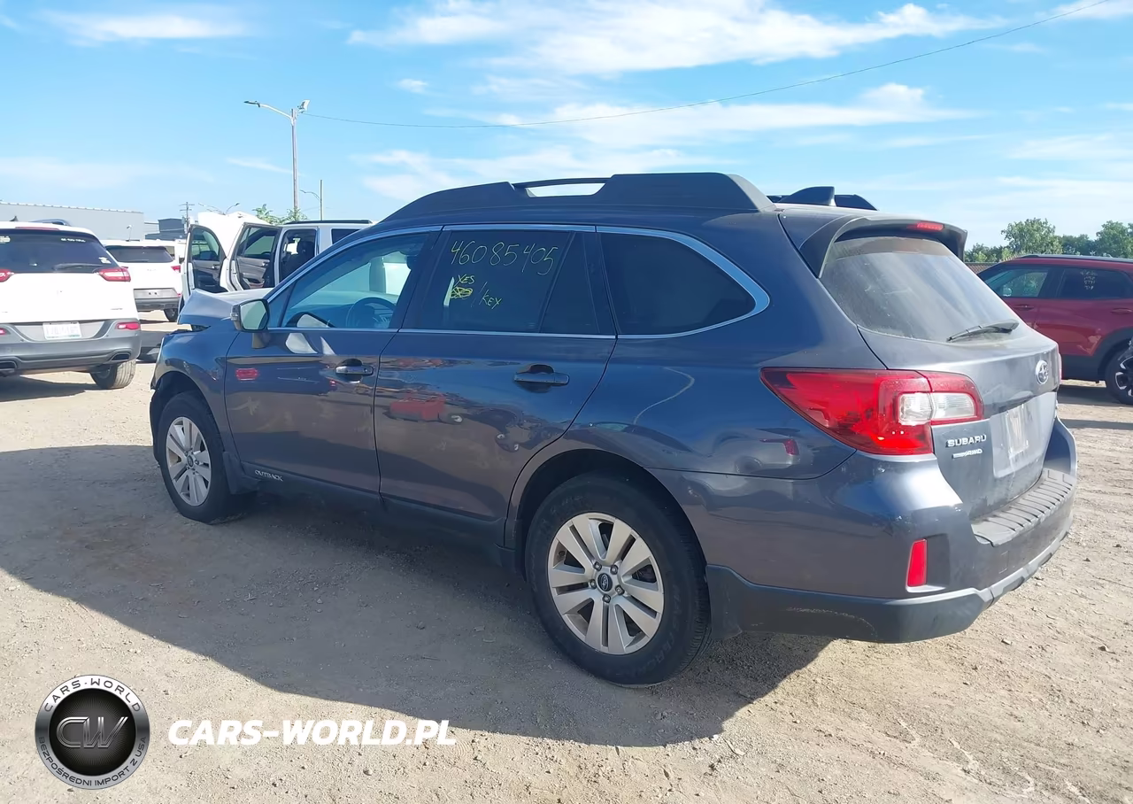 2017 Subaru Outback 2.5I Premium VIN:4S4BSAFC4H3283423 - 3